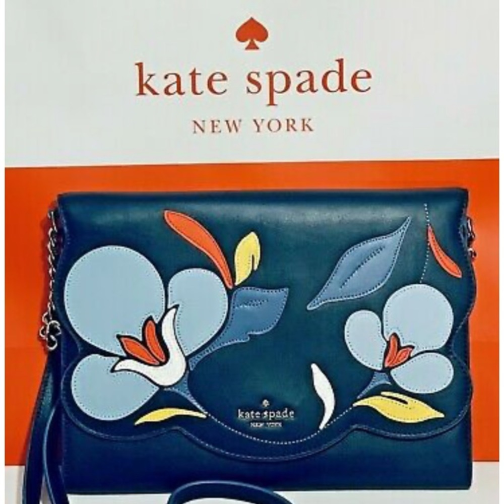 New Kate Spade BRIAR LANE FLORAL  EMELYN  BAG - Picture 5 of 17